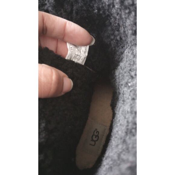 UGG Fraser Sheepskin Leather Lace-Up Boots Women’s Size 9 Winter Snow - Picture 6 of 6